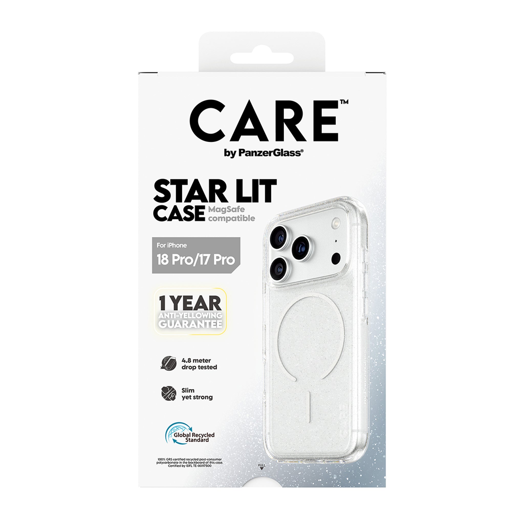 CARE™ by PanzerGlass® Star Lit Case w. MagSafe iPhone 18 Pro | 17 Pro